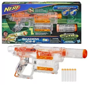Nerf Pistolet Na Strzałki N-Strike Modulus Ics-6 - Zabawki militarne - miniaturka - grafika 1