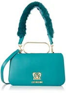Torebki damskie - Love Moschino Jc4390pp0fko0850 damska torba na ramię, zielona - miniaturka - grafika 1