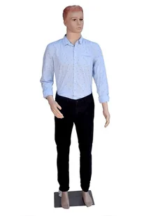 MANEKIN MĘSKI PEŁNOPOSTACIOWY WYSOKI NA WYSTAWĘ DO SKLEPU 190 CM - Manekiny wystawowe - miniaturka - grafika 25
