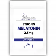 Witaminy i minerały dla sportowców - FOREST VITAMIN Strong Melatonin 2,5mg 200tabs - miniaturka - grafika 1