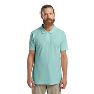 Koszulki męskie - Koszulka polo męska Jack Wolfskin ESSENTIAL POLO M soft jade - S - miniaturka - grafika 1