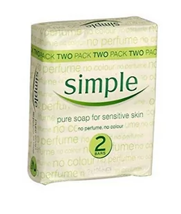 Unilever Mydło Simple Pure Soap dla skóry wrażliwej (2-pak) - Mydła Unilever Mydło Simple Pure Soap dla skóry wrażliwej (2-pak) - Mydła - miniaturka - grafika 1
