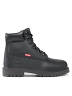 Buty dla chłopców - Timberland Trapery 6 In Premium Wp Boot TB0A64850011 Czarny - miniaturka - grafika 1
