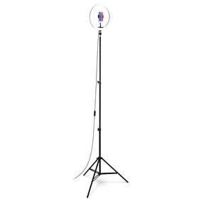 Światło Connect IT Selfie12Ring kruhové 12" LED + stativ 2,1 m (CLI-3010-LG) - Akcesoria fotograficzne - miniaturka - grafika 1