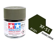 Akcesoria i części modelarskie - Tamiya Acrylic 81351 Xf-51 Khaki Drab 23Ml [Matt] - miniaturka - grafika 1