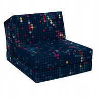 Fotele i pufy dla dzieci - Sofa Pufa dziecięca rozkładany materac fotel kanapa 70x200 pokój dziecięcy - miniaturka - grafika 1