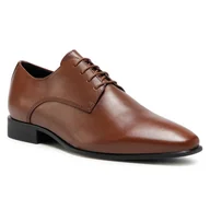 Półbuty damskie - Geox Półbuty U High Life B U0299B 00043 C6026 Dk Cognac - miniaturka - grafika 1