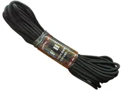 Żeglarstwo - Paracord - MFH  4 mm - 50 FT Lina czarna - miniaturka - grafika 1