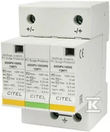 Akcesoria do kolektorów i fotowoltaiki - Ogranicznik przepięć typ 1+2 (BC) 12,5kA 2p+GDS50PV-1000G/12KT1 - miniaturka - grafika 1