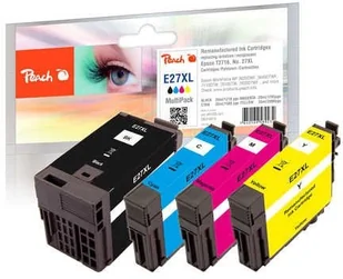 Peach Patrone Epson No.27XL T2715 MultiPack bk,c,m,y remanufactured PI200-441 - Tusze zamienniki - miniaturka - grafika 1