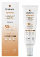 Balsamy i kremy do opalania - SesDerma REPASKIN Invisible light texture krem spf 50, 50ml - miniaturka - grafika 1