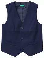 Kurtki i płaszcze dla chłopców - United Colors of Benetton Kamizelka chłopięca 2gv3cj009 męska, niebieska 901, XL, Niebieski 901, XL - miniaturka - grafika 1
