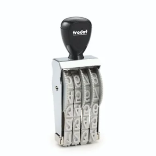 Numerator ręczny TRODAT 15154 4-cyfrowy 15mm - Numeratory - miniaturka - grafika 1