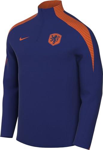 Nike Top Knvb M Nk DF Strk Drill Top K, Deep Royal Blue/Safety Orange FJ2997-455, L