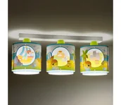 Lampy sufitowe - Dalber 60653 - Plafon dziecięcy PIRAT ISLAND 3xE27/15W/230V - miniaturka - grafika 1