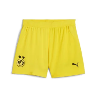 Damskie szorty Borussia Dortmund 24/25 PUMA Faster Yellow Black - Piłka nożna - miniaturka - grafika 1