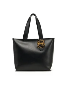 Just Cavalli Torebka Iconic Snakes 78RA4BA5 ZSA89 Czarny - Torebki damskie - miniaturka - grafika 1