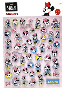 Pakiet naklejek piankowych Disney Myszka Minnie +/- 50 szt. - Szkolne artykuły papiernicze - miniaturka - grafika 1
