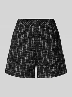 Szorty o kroju regular fit z imitacji tweedu model ‘Sandra’ - Spodenki damskie - miniaturka - grafika 1