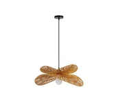 Lampy sufitowe - Immax 08265L - Żyrandol na lince MARIPOSA 1xE27/40W/230V śr. 50 cm juta - miniaturka - grafika 1