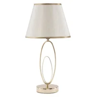 Lampy stojące - Mauro Ferretti Złota Lampa Stołowa Glam A 1710410003 - miniaturka - grafika 1