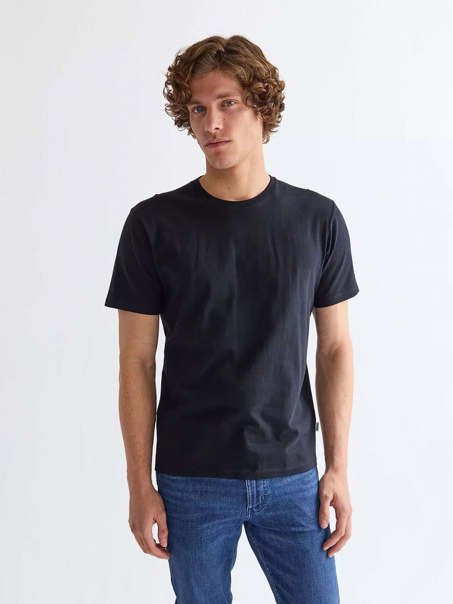 T-shirt męskie wrangler 112371481 3 pack granatowy/biały/czarny