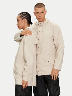 Rains Kurtka przeciwdeszczowa Jacket W3 12010 Brązowy Regular Fit - Kurtki damskie - miniaturka - grafika 1