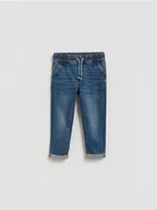 Spodenki dla niemowląt - Reserved - Jeansy Carrot - niebieski - miniaturka - grafika 1