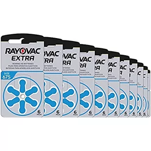 RAYOVAC 675 / PR44 - 60 szt Baterie do aparatów słuchowych - Baterie i akcesoria - miniaturka - grafika 1
