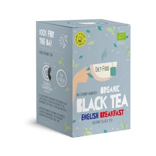 Diet-Food Herbata Czarna English Breakfast Bio (20 X 2 G) 40 G - Herbata - miniaturka - grafika 1