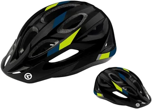 Kask rowerowy Kellys Jester 52-57cm black-green - Kaski rowerowe - miniaturka - grafika 1