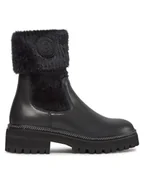 Botki damskie - Liu Jo Botki Pink 226 SF3199 PX432 Czarny - miniaturka - grafika 1