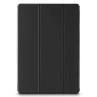 Etui do tabletów - Hama Etui do Samsung Galaxy Tab S9 FE+ 12,4", uchwyt na długopis (funkcja stojaka, magnes, etui na tablet, składane, etui z klapką, etui z uchwytem na długopis, przezroczyste) czarne - miniaturka - grafika 1