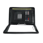 Teczki i skoroszyty - Spokey Easy, Teczka konferencyjna A4, czarna - miniaturka - grafika 1