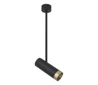 Lampy sufitowe - Oświetlenie punktowe PORTO 1xGU10/10W/230V czarne - miniaturka - grafika 1
