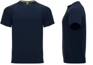 Koszulki męskie - T-shirt Koszulka Męska Sportowa Roly MONACO 6401 GRANAT Navy M - miniaturka - grafika 1