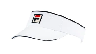 Daszek Fila  Mesh-Visor Vuckonic White - Czapki i chusty sportowe damskie - miniaturka - grafika 1