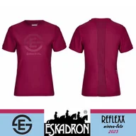 Koszulki jeździeckie - Eskadron Koszulka damska T-SHIRT REFLEXX SS 23 - berryfusion - miniaturka - grafika 1
