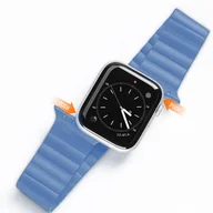 Etui i futerały do telefonów - Dux Ducis Magnetic Strap pasek do Watch 7 / 6 / 5 / 4 / 3 / 2 / SE (41 / 40 / 38mm) magnetyczna opaska niebieski (Chain Version) - miniaturka - grafika 1