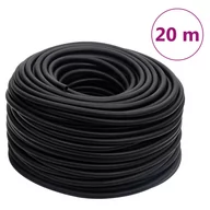 Akcesoria pneumatyczne - vidaXL Hybrydowy wąż pneumatyczny, czarny, 20 m, guma i PVC - miniaturka - grafika 1