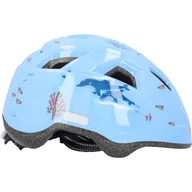 Kaski rowerowe - Kask rowerowy dziecięcy Fischer Dolphin XS/S z oświetleniem - miniaturka - grafika 1