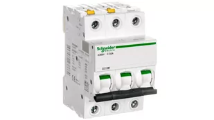 Schneider Electric Wyłącznik nadprądowy iC60H 3P C32 10KA A9F07332 - Bezpieczniki elektryczne - miniaturka - grafika 1