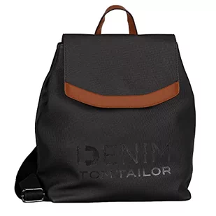 TOM TAILOR Denim Damski plecak zimowy Laurella, ciemnoszary, M, ciemnoszary, m - Torebki damskie - miniaturka - grafika 1