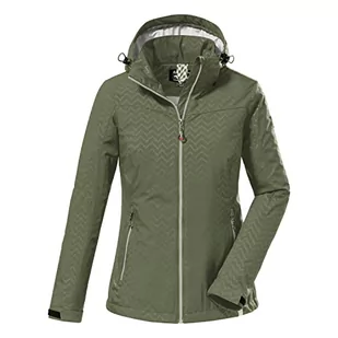 Killtec Damska kurtka softshell z odpinanym kapturem KOS 176 WMN SFTSHLL JCKT, oliwkowa, 44, 38390-000 - Kurtki damskie - miniaturka - grafika 1