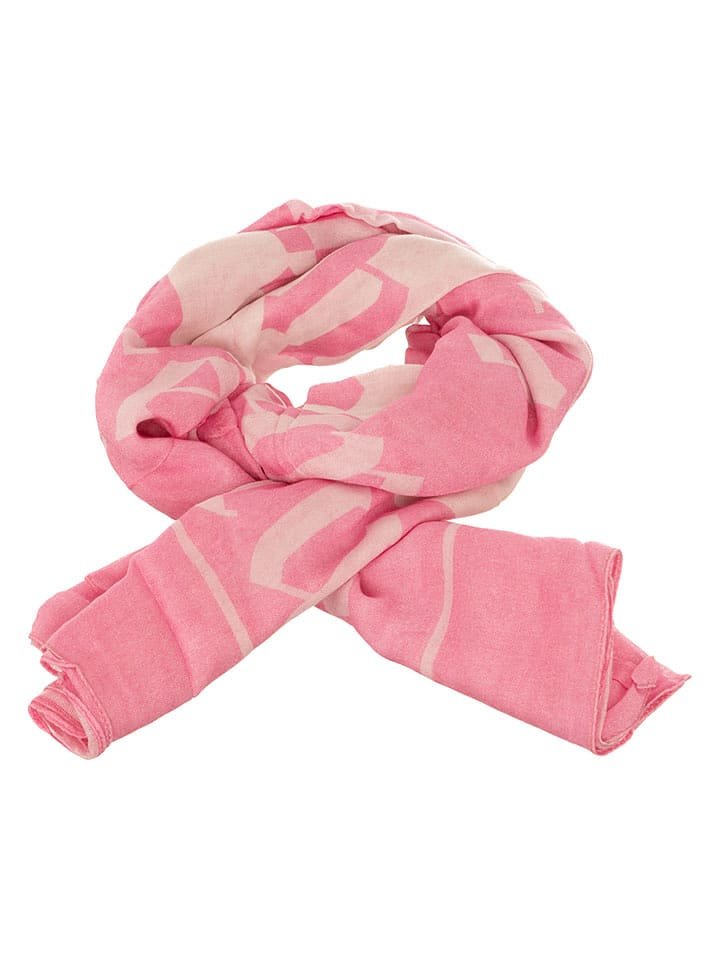 Juicy Couture Szal w kolorze jasnoróżowym - 140 x 140 cm