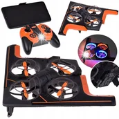 Drony - Dron Jokomisiada Zdalnie sterowany dron Quadcopter pojazd latający na aplikację RC0702 - miniaturka - grafika 1