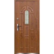 Drzwi zewnętrzne - Drzwi zewnętrzne ELBA złoty dąb 90L - miniaturka - grafika 1