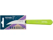 Noże - Opinel Nóż do jarzyn No. 114 zakrzywione ostrze ze stali nierdzewnej z uchwytem z drewna bukowego 254392 - miniaturka - grafika 1