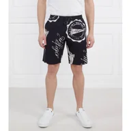 Spodenki męskie - Tommy Hilfiger Szorty HARLEM PENNANT PO | Regular Fit | z dodatkiem lnu - miniaturka - grafika 1