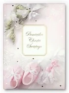 Książeczka chrzest dziewczynka ISBN 53-2 Nowa - Pamiątka Chrztu Świętego - miniaturka - grafika 3
